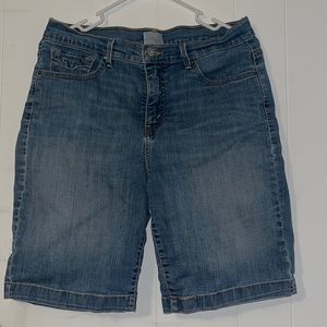 Knee Length Levi Shorts